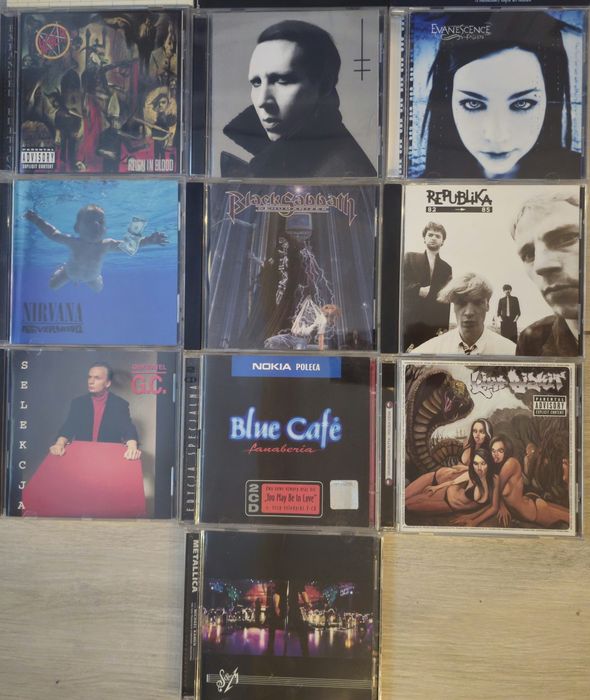 Pakiet muzyki na  płytach CD