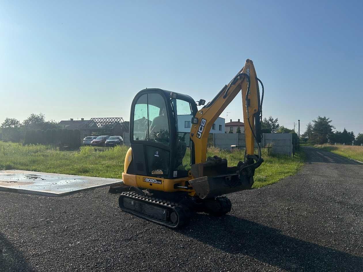 Minikoparka JCB 8020 - Możliwy Transport