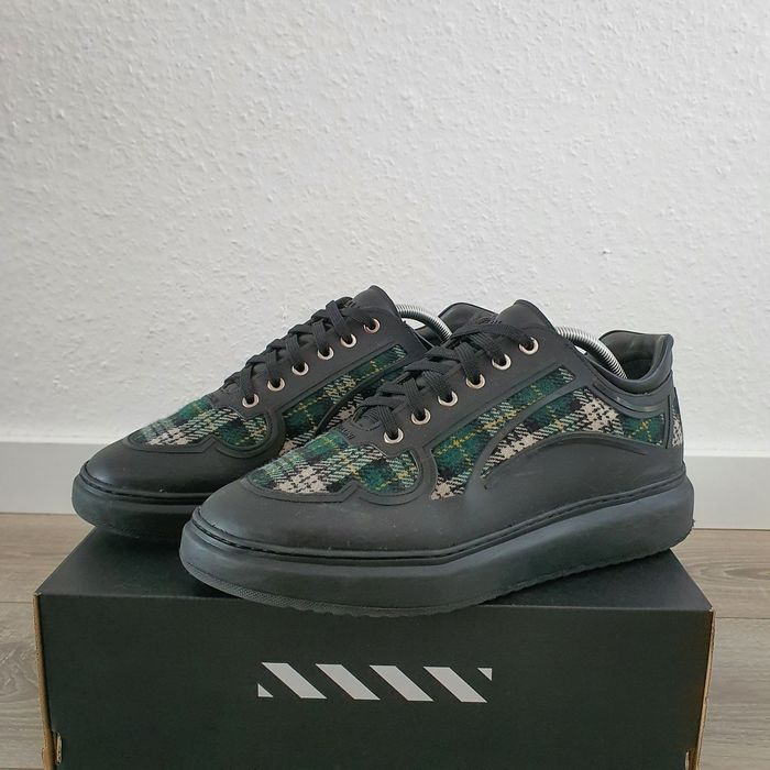 Włoskie buty POLLINI r.45 / skórzane burberry