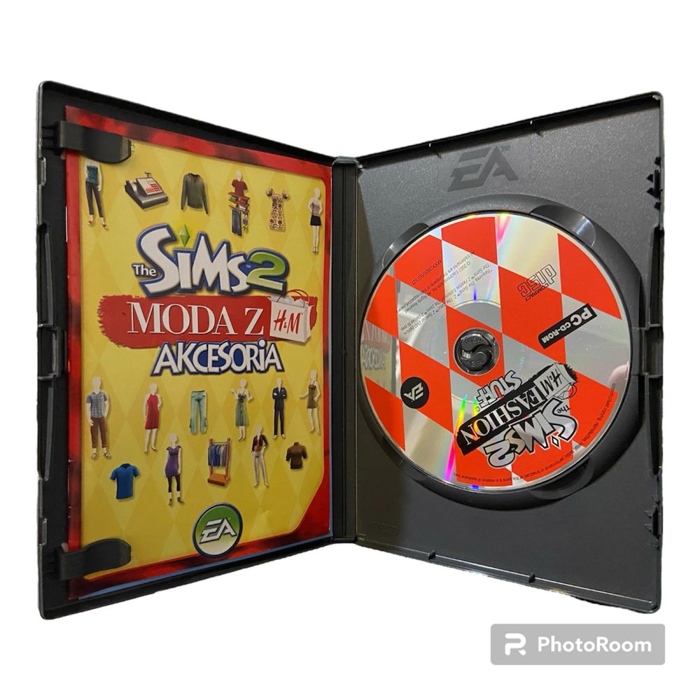 Gra PC The Sims 2 Moda z H&M Akcesoria vintage retro