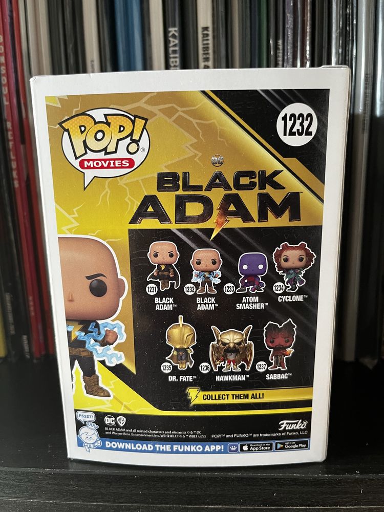 figurka Funko Pop DC Comics Black Adam 1232 Chase świeci w ciemnosci