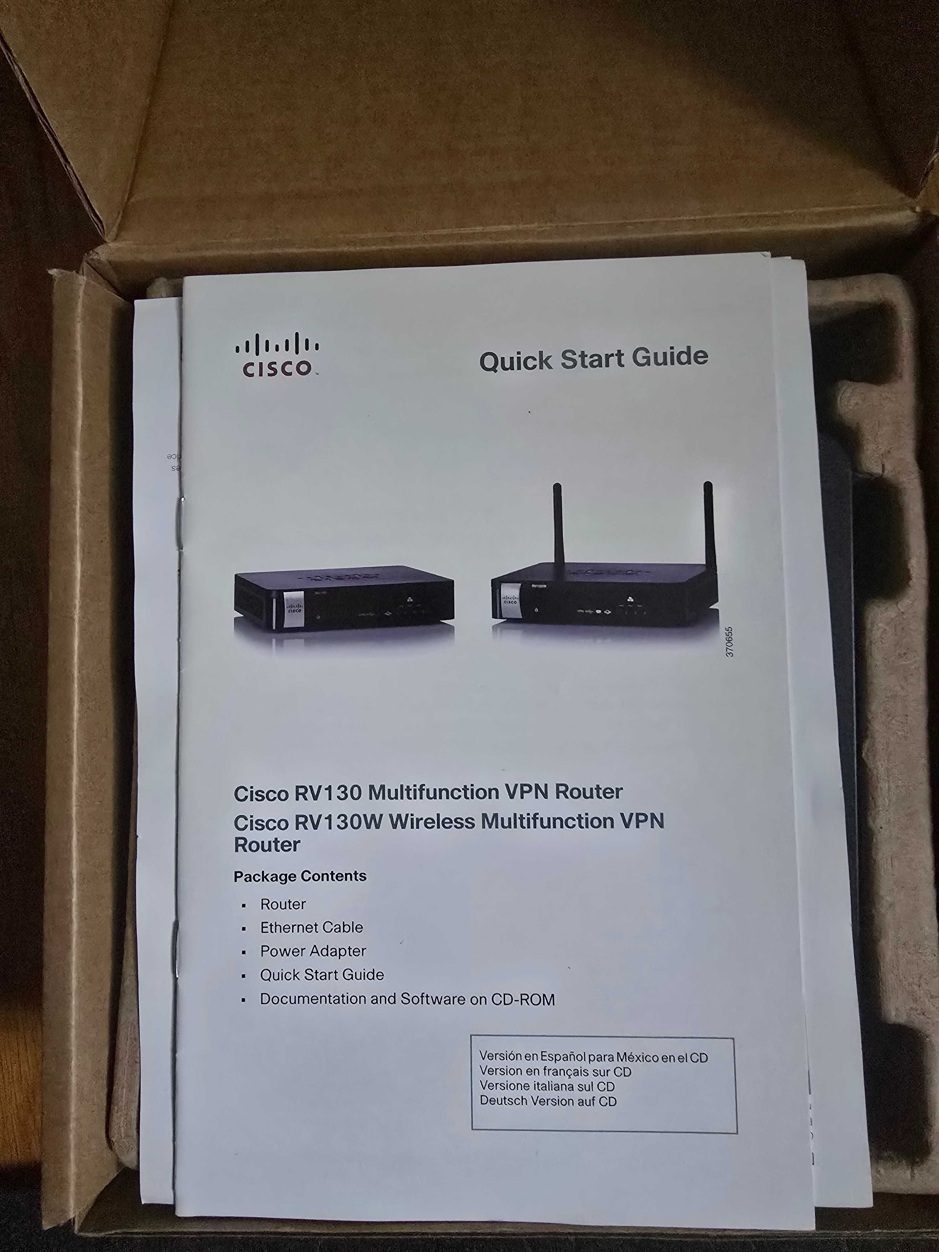 Router Firewall VPN Cisco RV130W