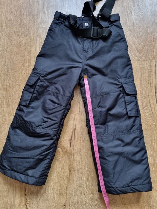 2 Комбинезона 1й темно серый рост 98-104, 2й   черный