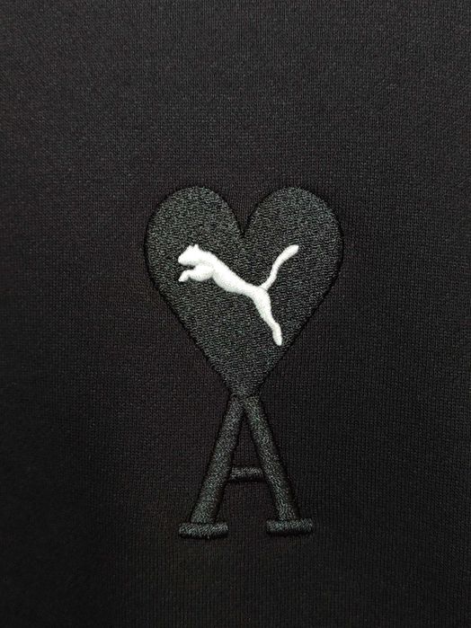 Світшот AMI Paris x Puma Crewneck Sweatshirt Black