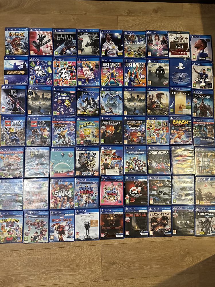 Gry dla dzieci Ps4 slim Pro Ps5 Pl star wars Jedi Nba Nhl fifa lego GT