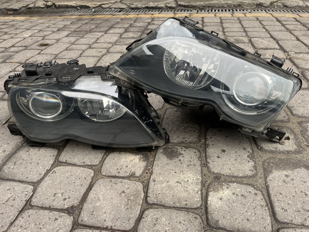Lampy przod przednie bmw e46 sedan touring kombi Bi-xenon lift Eu kpl