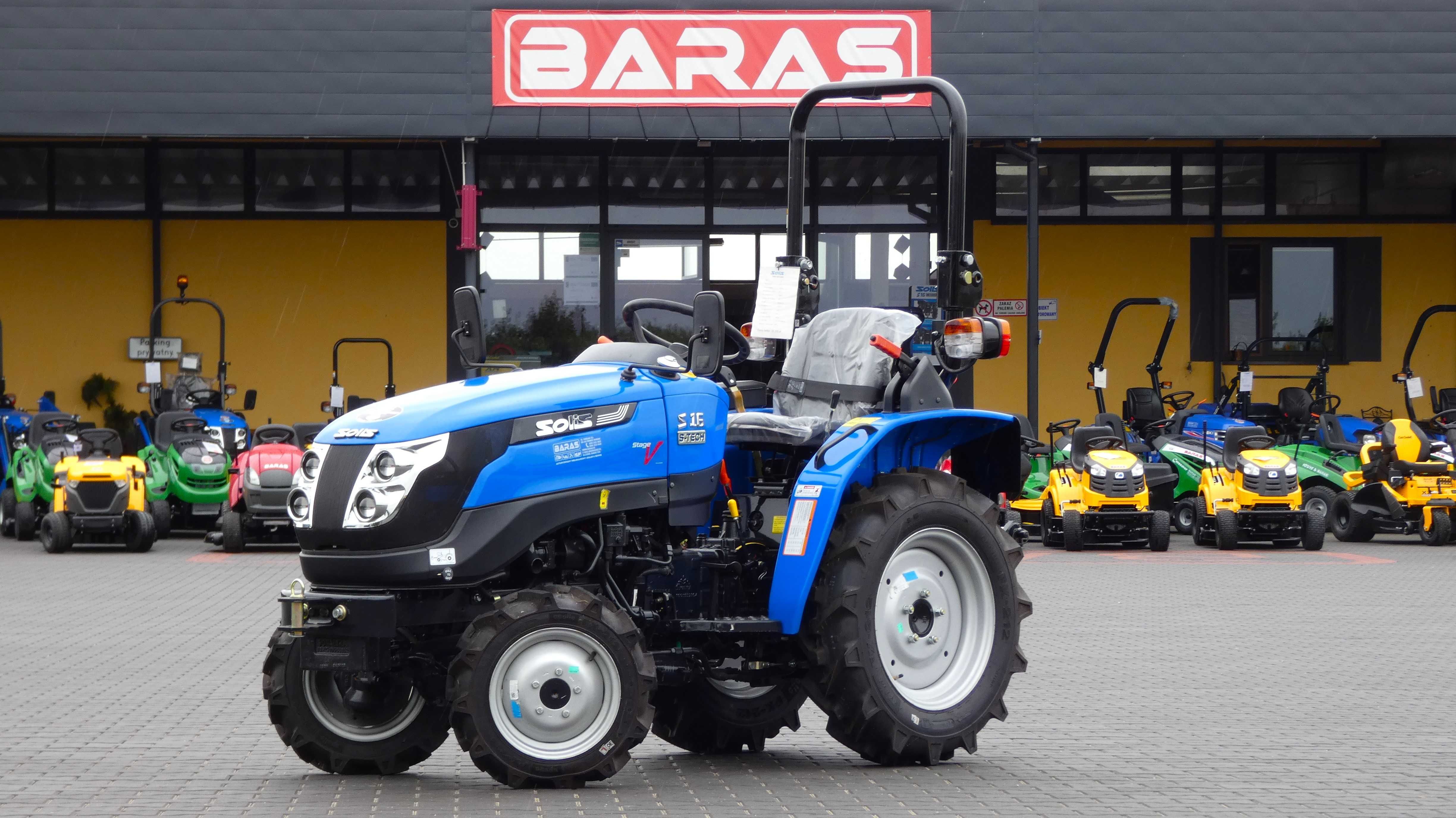 Traktor komunalny rolniczy Wspomaganie SOLIS S16 4WD - Baras