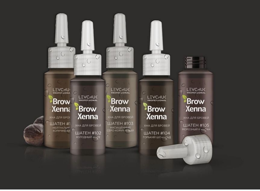 Brow xenna chena pudrowa do brwi