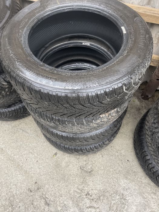Opony używane zimowe 15 / 65 / 195 M+S komplet 4szt Continental