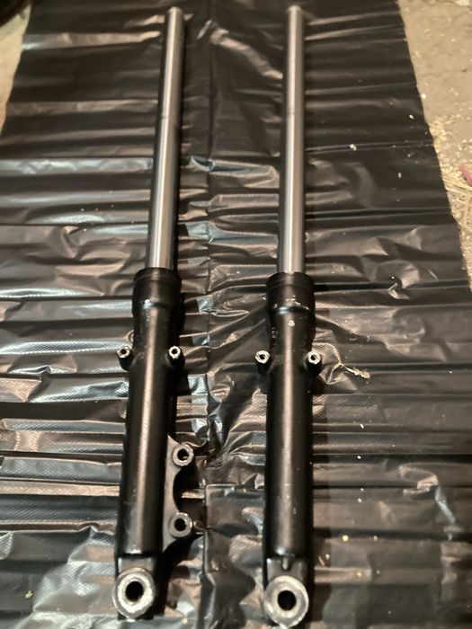Передняя вилка на Mystang FIT-125