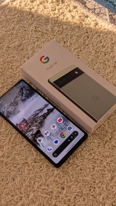 Google pixel 6a, 6/128 gb, Sage, Neverlock