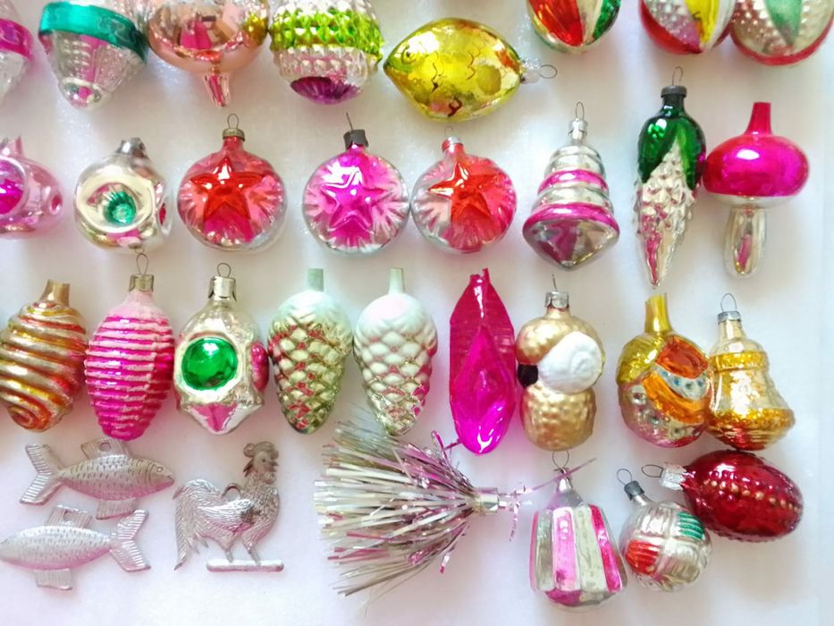 Ёлочные игрушки СССР