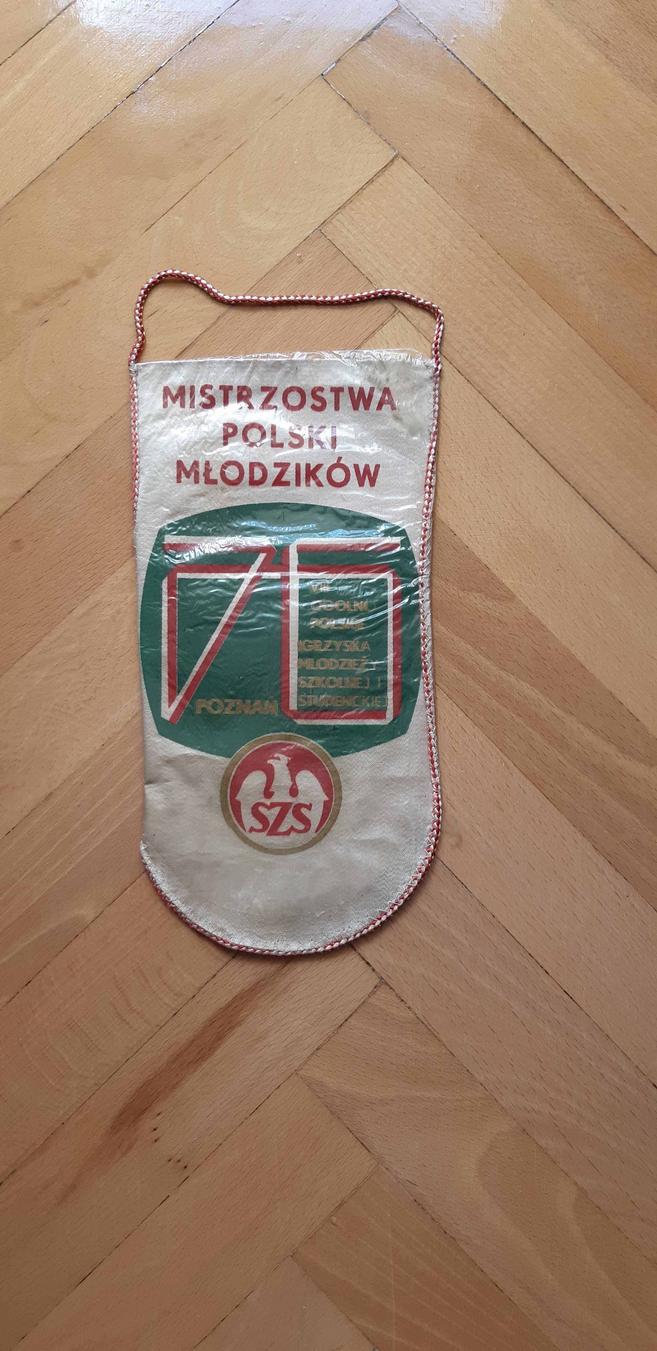 proporczyk Mistrzostwa Polski Młodzików Poznań 76