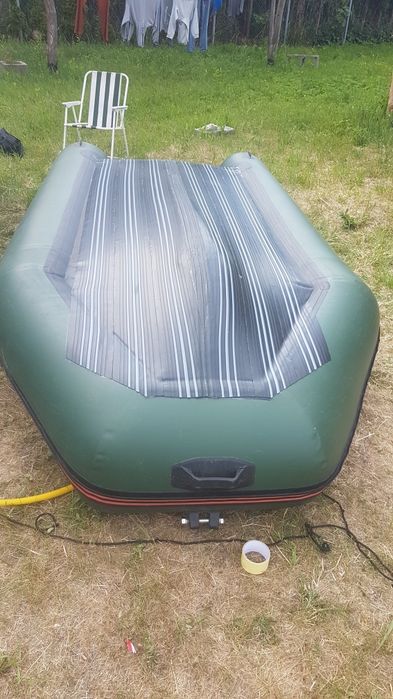 Ponton Kormoran 360 z kilem +podłoga Alu +przyczepa