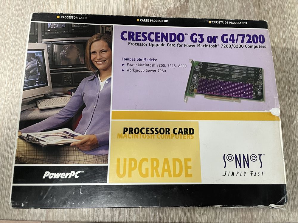 Карта розширення для Power Macintosh 7200/8200 Sonnet crescendo