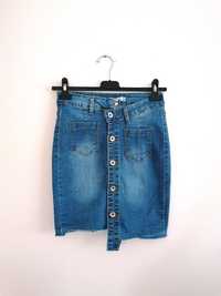 Spódnica dżinsowa, jeansowa