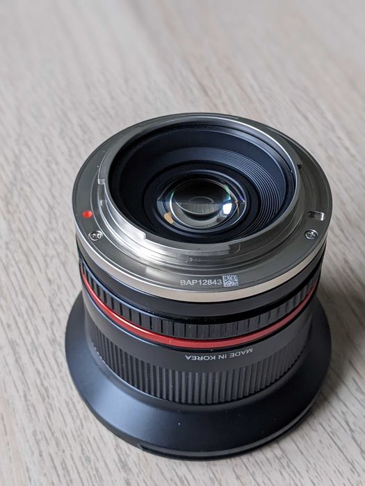 Obiektyw Manualny Samyang 12mm F2.0 NCS CS Sony E APS-C