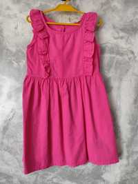 Sukienka dla dziewczynki H&M r. 122