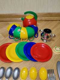 Детская посуда пластиковая