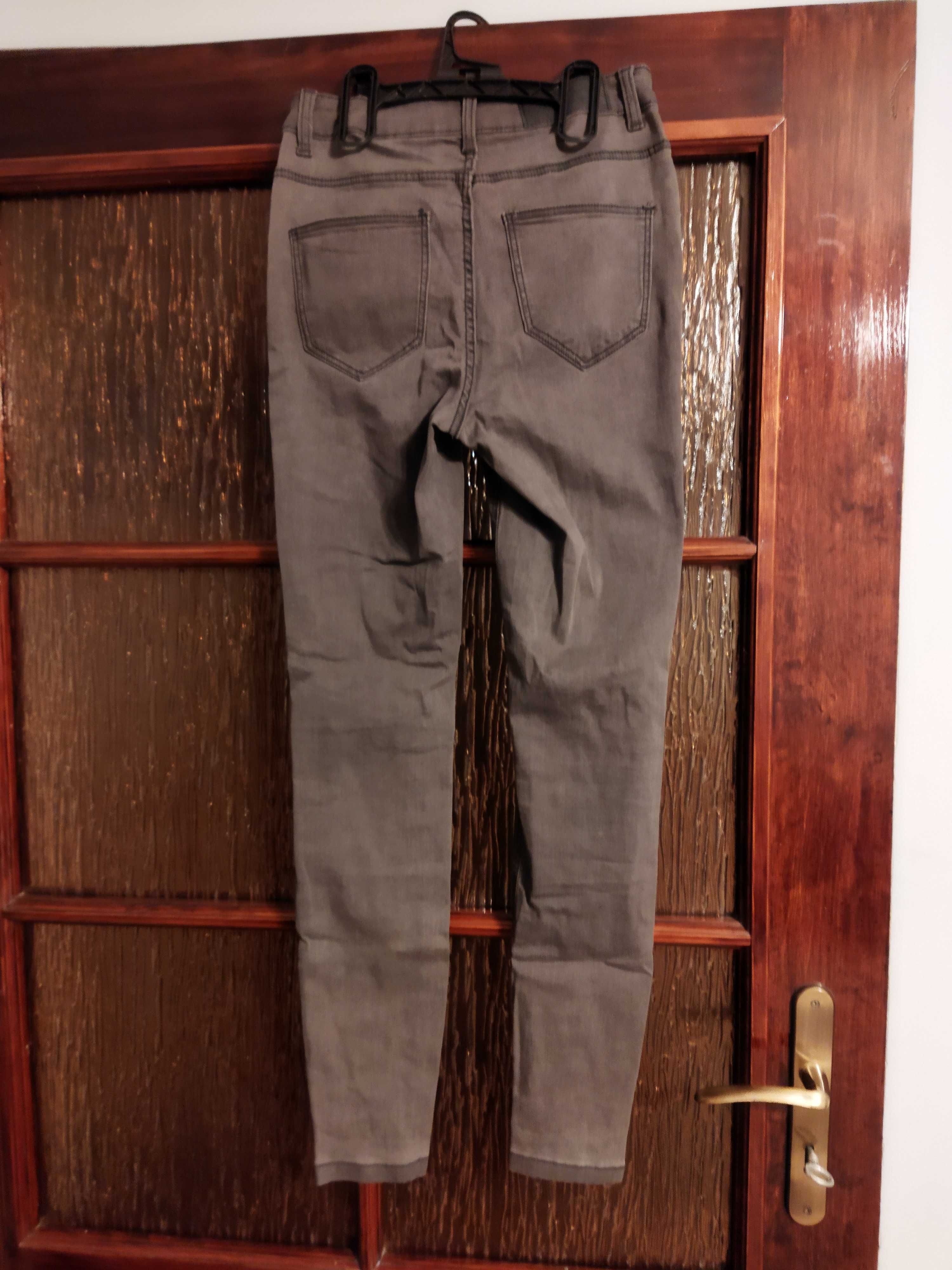 Spodnie NOWE rurki 27 szczupłe bardzo W27 L30 skinny fit