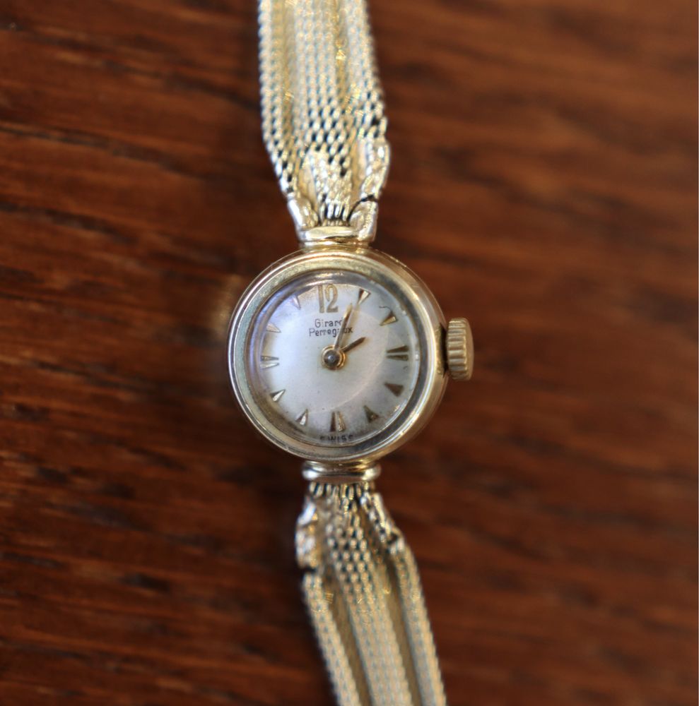 Girard-Perregaux Вінтажний антикварний годинник (Золото 585)