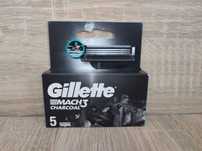 Gillette Mach3 Charcoal Wkłady do maszynki 5 szt.
