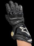 Rękawice motocyklowe sportowe ALPINESTARS GP PRO BLACK wyprzedaż
