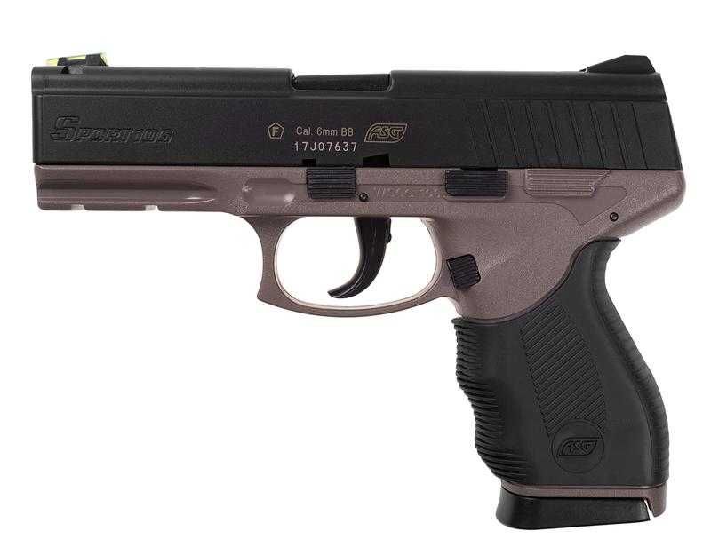 Потужний дитячий пістолет CZ75 SP-01 на кульках, спринговий іграшковий