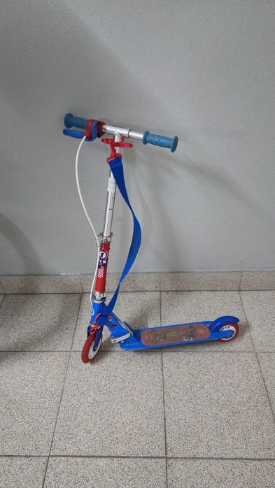 Trotinete spiderman/homem aranha