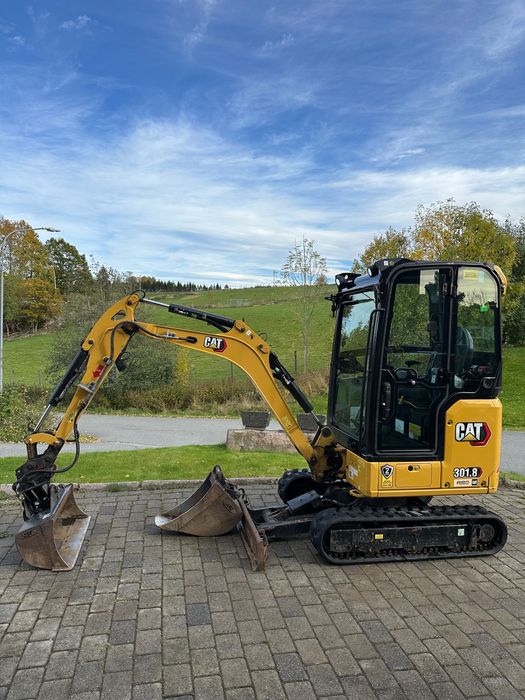 980mth Minikoparka 2022r Caterpillar CAT 301.8