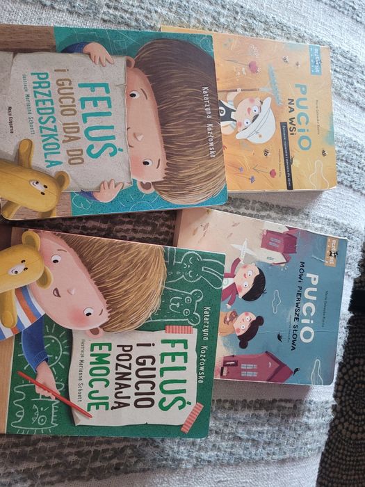 Pucio , Feluś i Gucio Książki