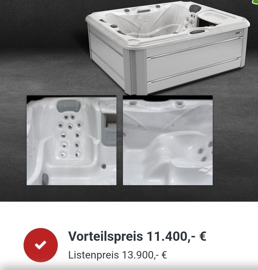 Jacuzzi ogrodowe na zewnątrz Marki Armstark 11800€