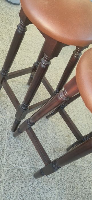 Bancos madeira massiça