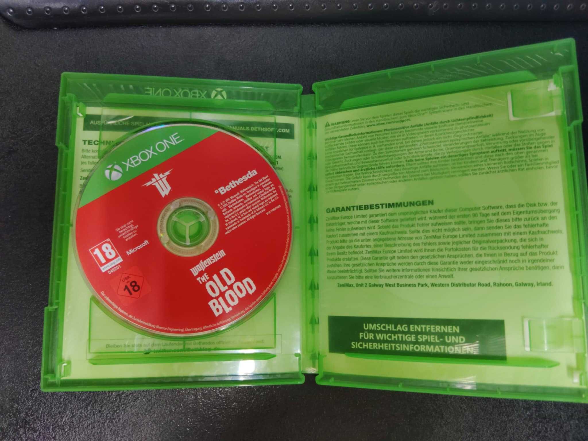 Wolfenstein: The Old Blood Xbox One gra TYLKO po Niemiecku