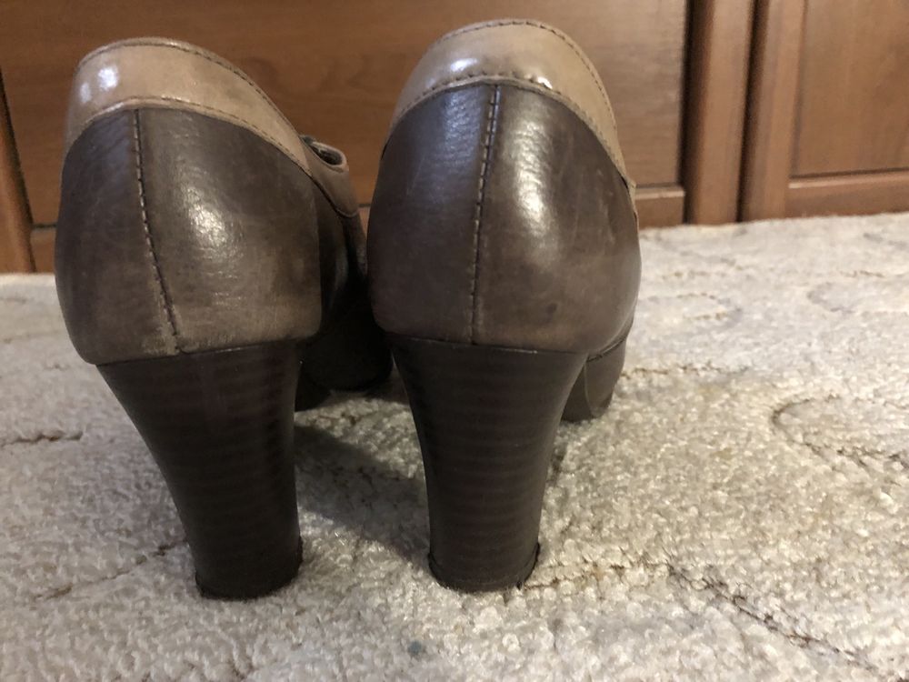 Туфли женские кожаные р,37