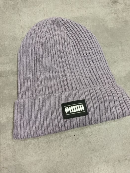 Нова шапка Puma жіноча бузкова Classic cuff beanie, one sine