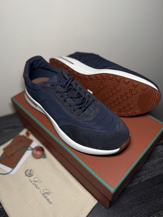 Чоловічі сині кросівки Weekend Walk від Loro Piana