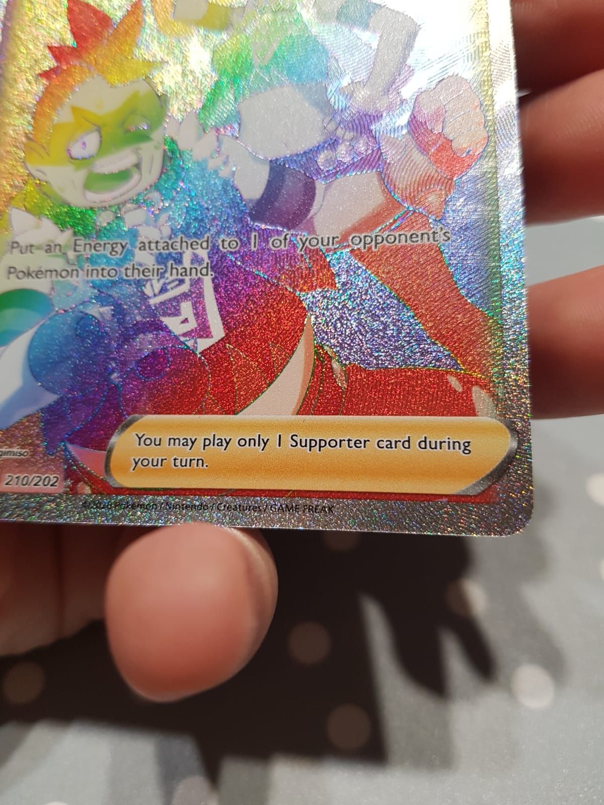 Team Yell full art rainbow