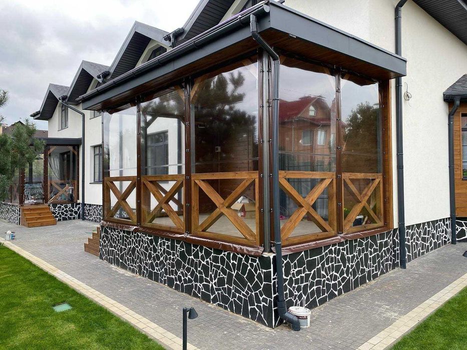 М'які вікна,штора,альтанка,літні кафе,штора на терасу,пвх плівка