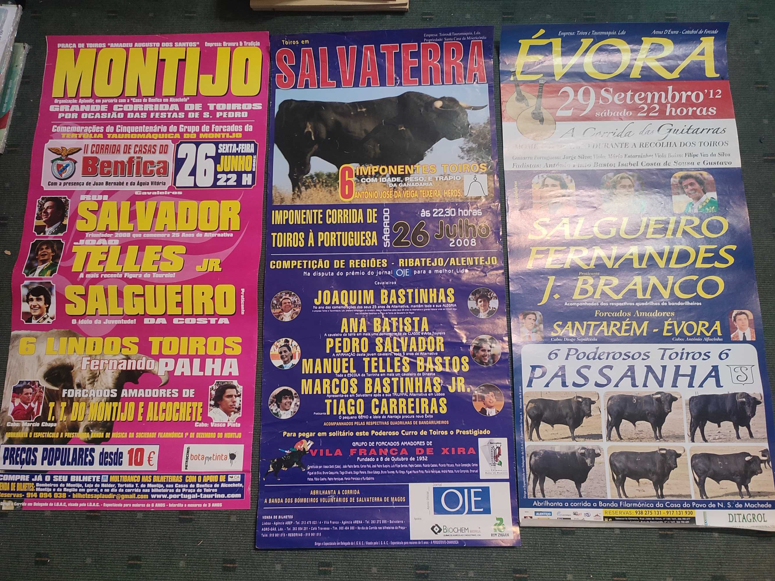 Cartazes Tauromaquia - Cada 5 €