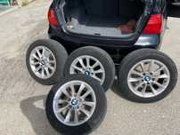 Vendo 4 jantes originais “16” bmw com peneus