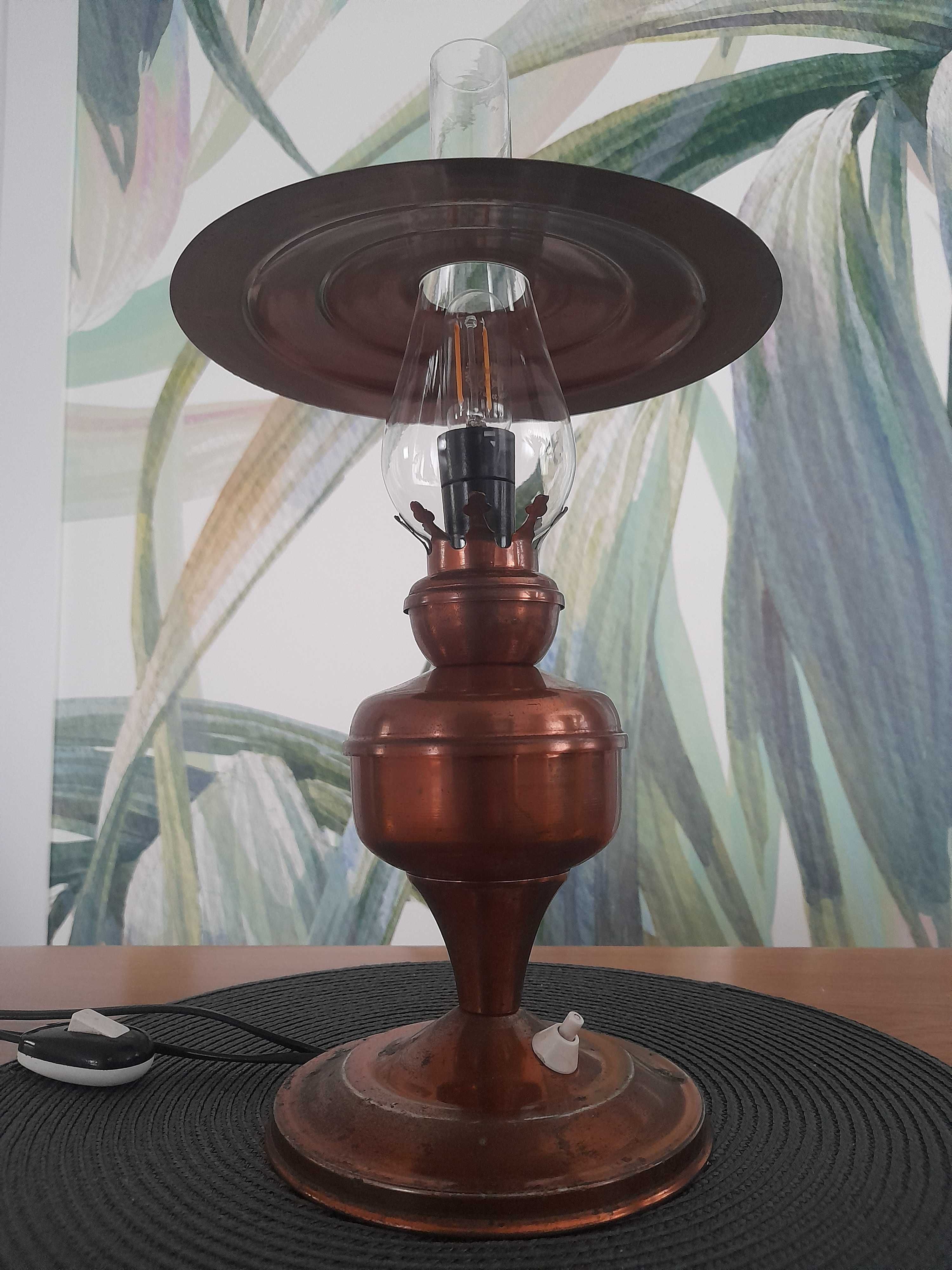 Lampa "naftowa" Vintage Led