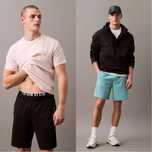 Шорти Calvin Klein для залу Performance Graphic Stretch Knit Shorts