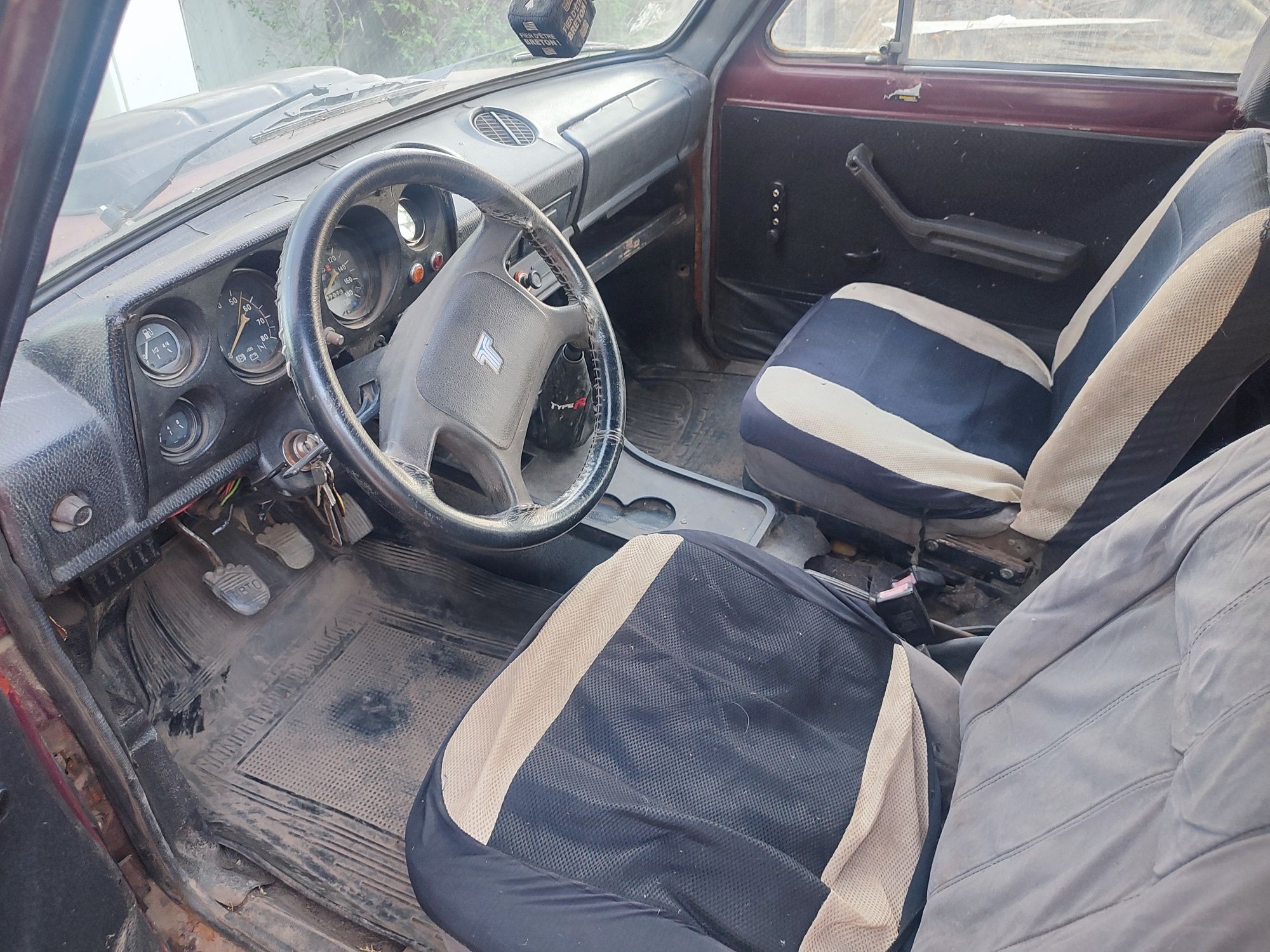 Нива 1985, робочий автомобіль, авто ссср, причеп, прицеп