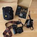 Câmara máquina fotográfica mirrorless Sony alpha a6300 + EXTRAS