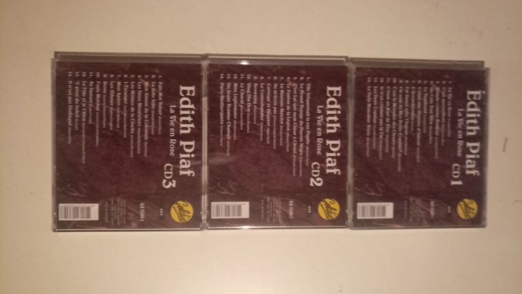 3 CD Edit Piaf La Vie en Rose
