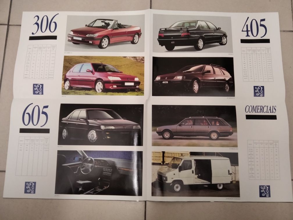 Catálogo/Poster Peugeot troco ktm 2019 MO