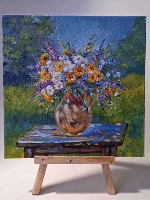 Миниатюра "Полевые цветы"