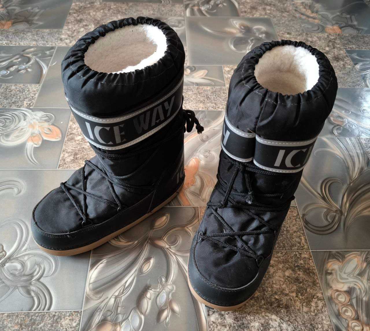 Унісекс зимові чоботи (мунбути) ICE WAY Slalom
