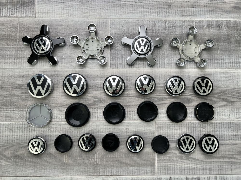 Ковпачки заглушки в диски колеса Volkswagen Фольксваген на диски VW